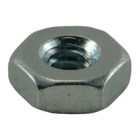 Midwest Fastener Machine Screw Nut, #4-40, Steel, Grade 2, Zinc Plated, 150 PK 77252